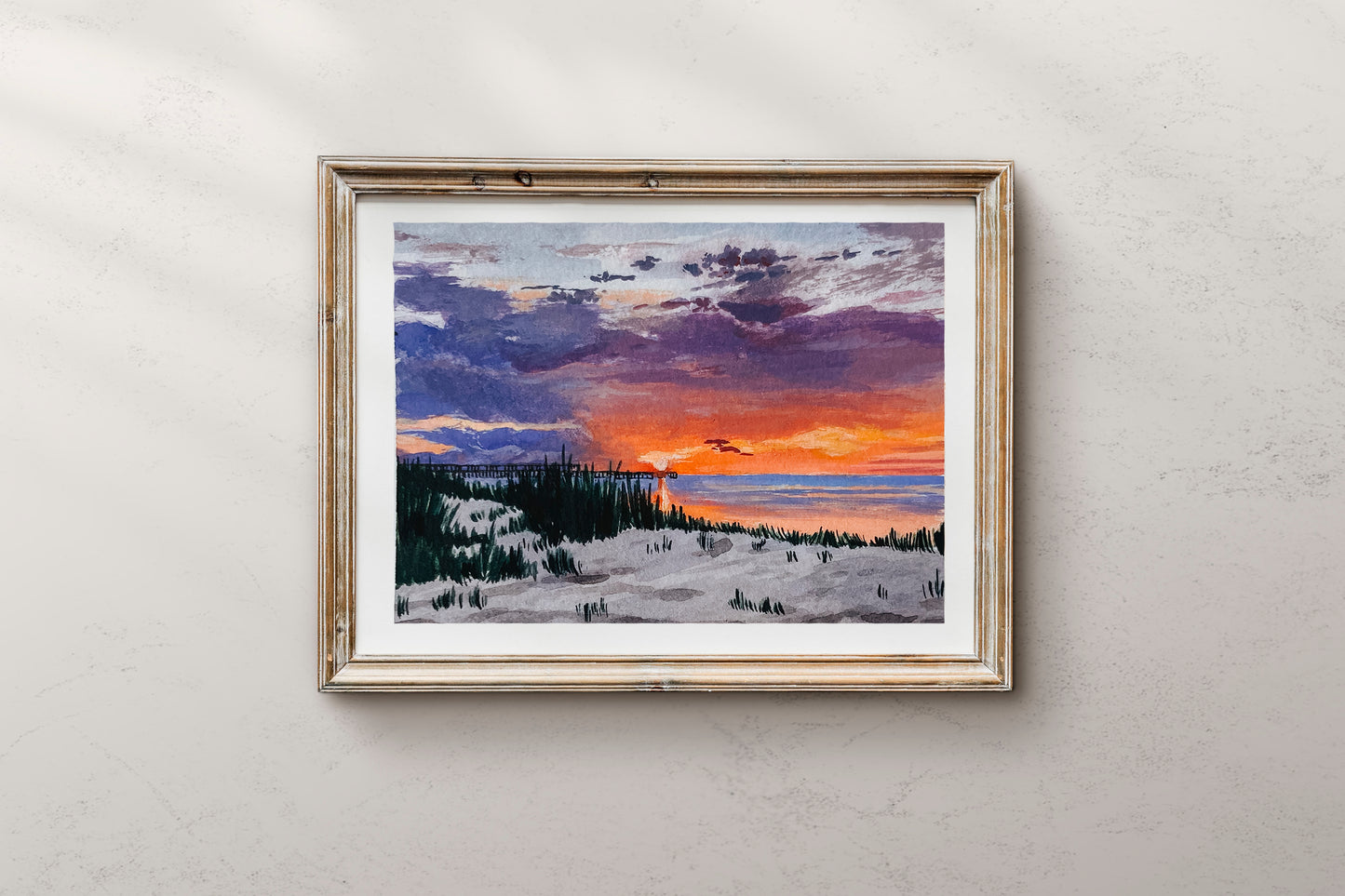 Lewes, Delaware Sunset print