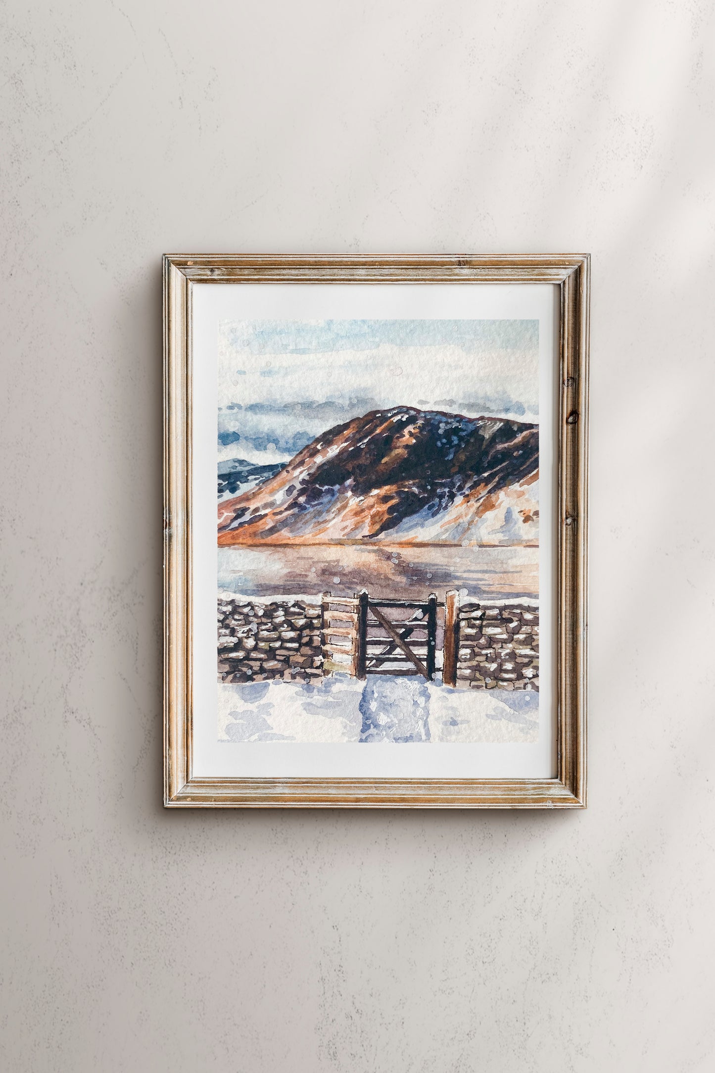 Morning Winter Light Print