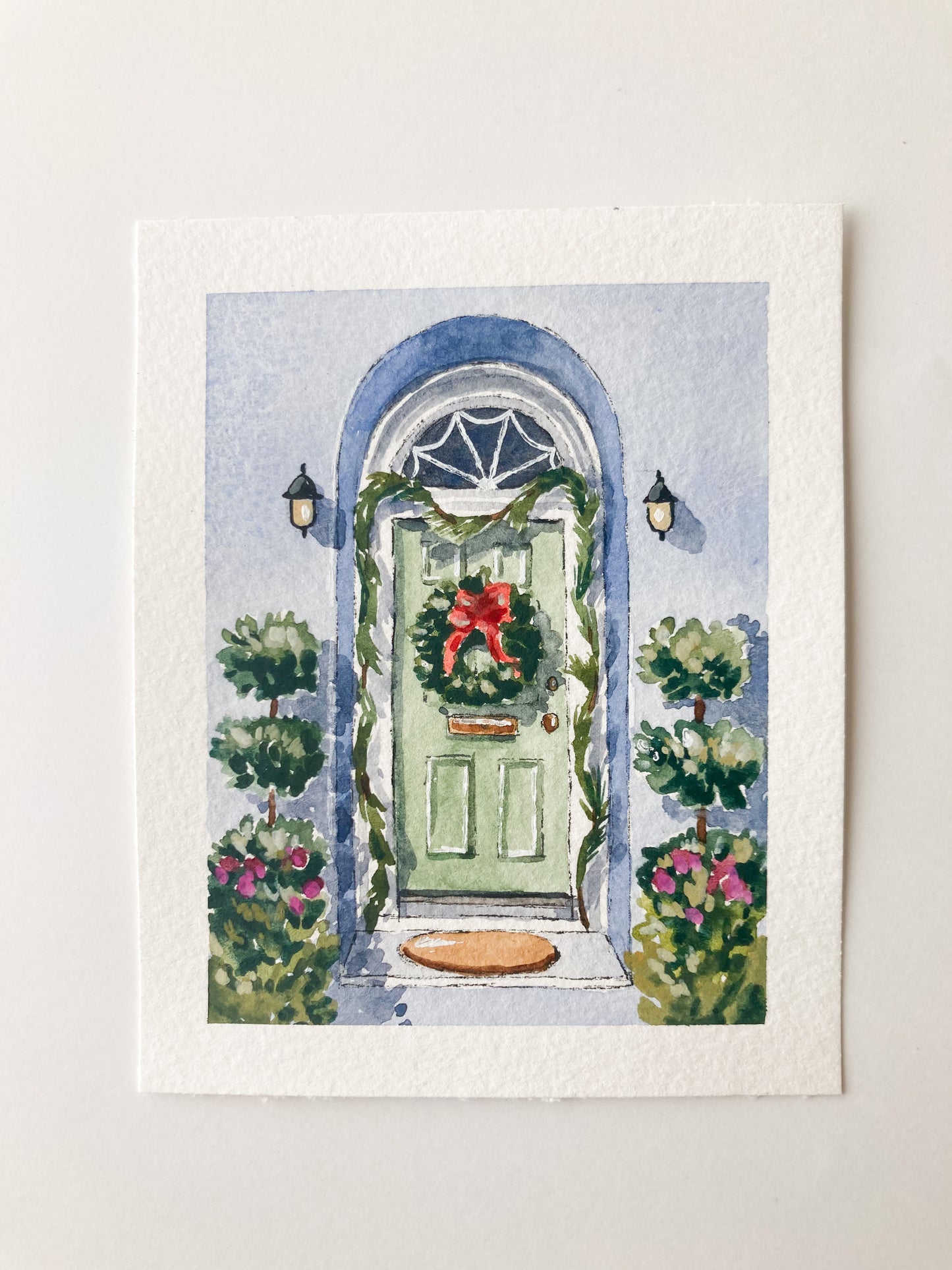 Christmas In Charleston Print