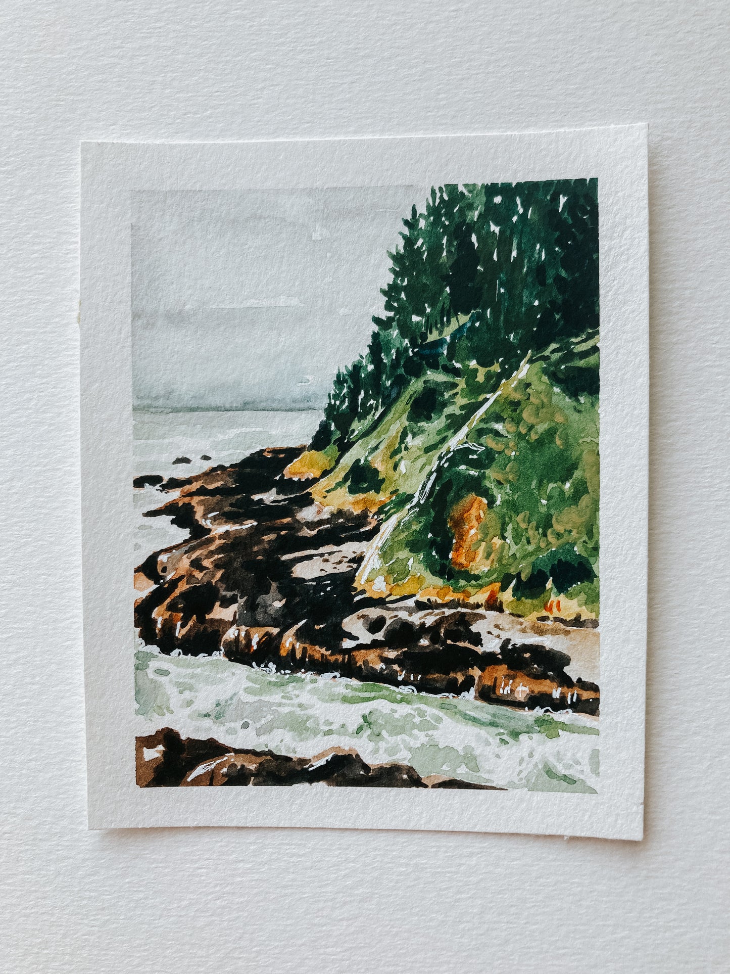 Where The Ocean Meets The Trees (Oregon Coast)