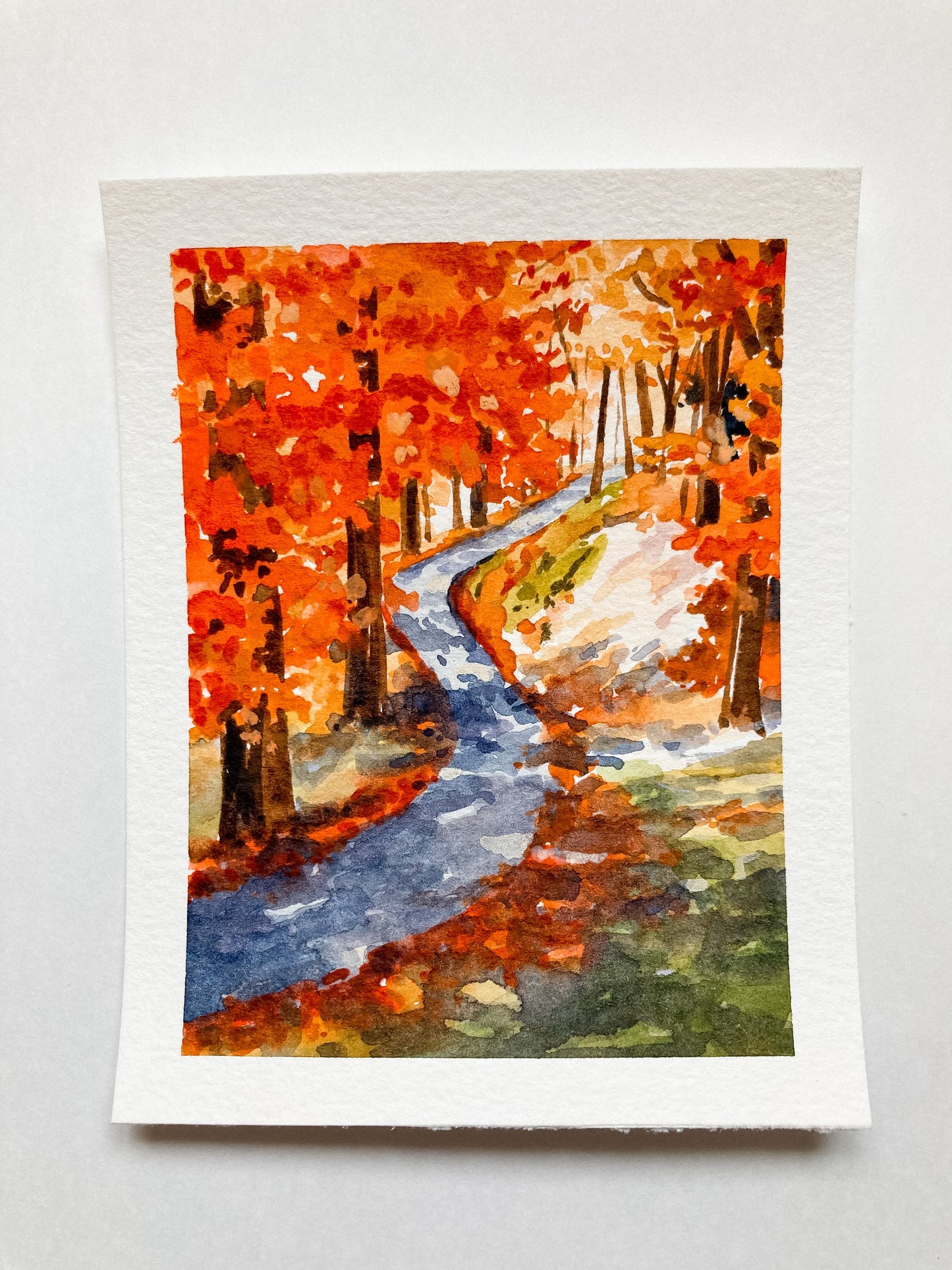 Fall Shadows Dance Print