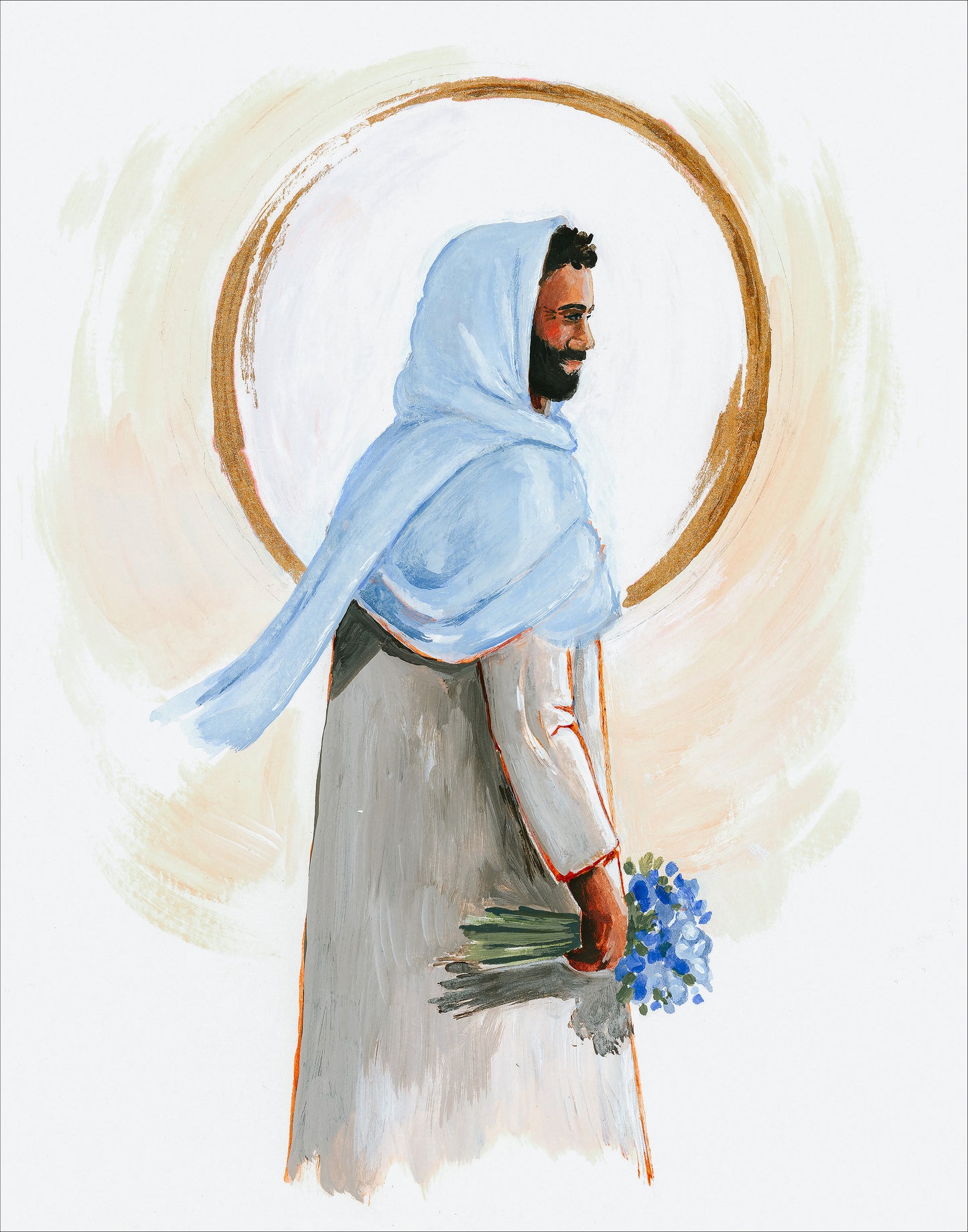 'Forget Me Not' Print