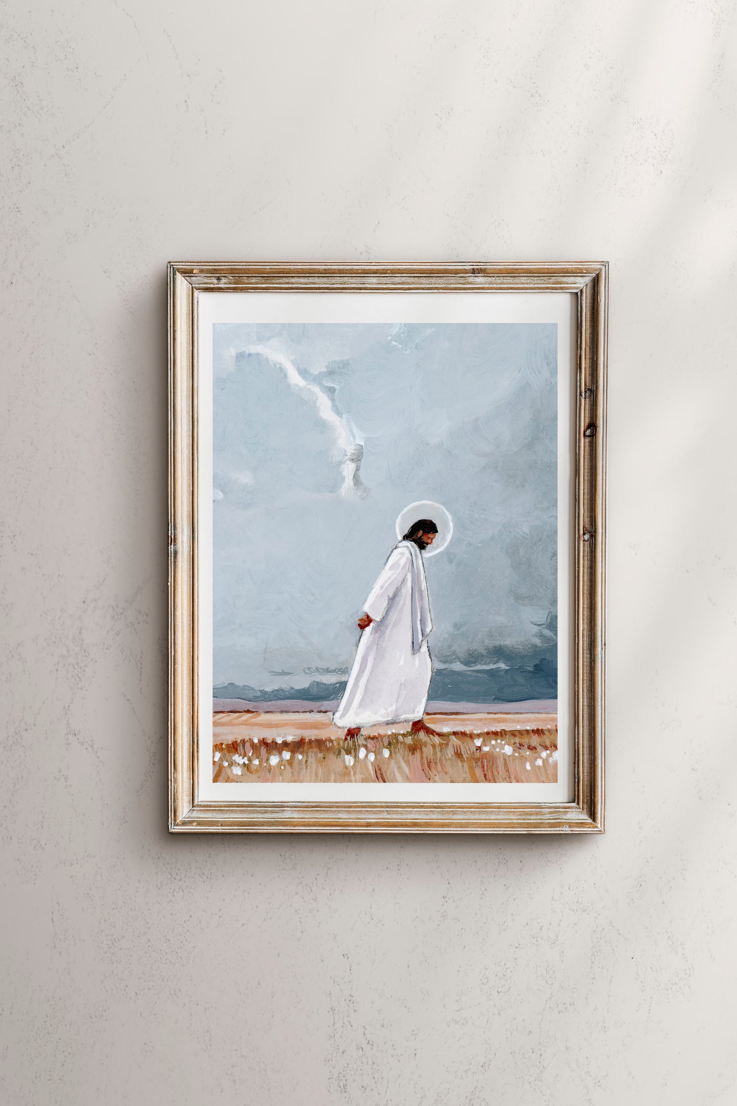 'Heavy Footsteps' Print