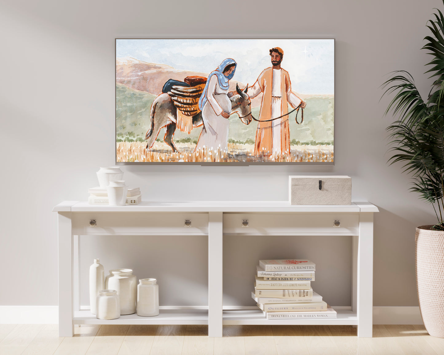 The Road To Bethlehem - digital download for TV Frame