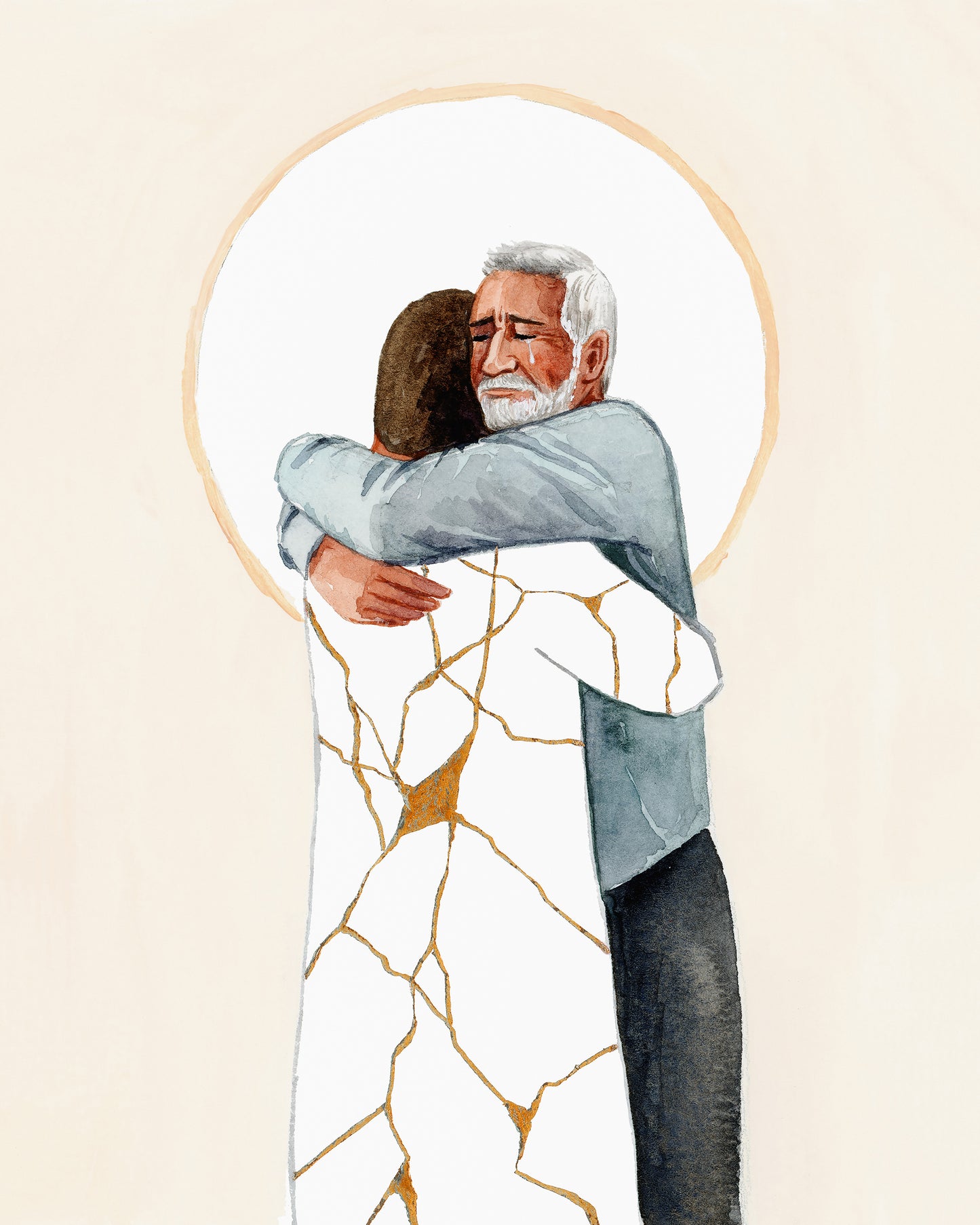 'Holding Each Other Together' print
