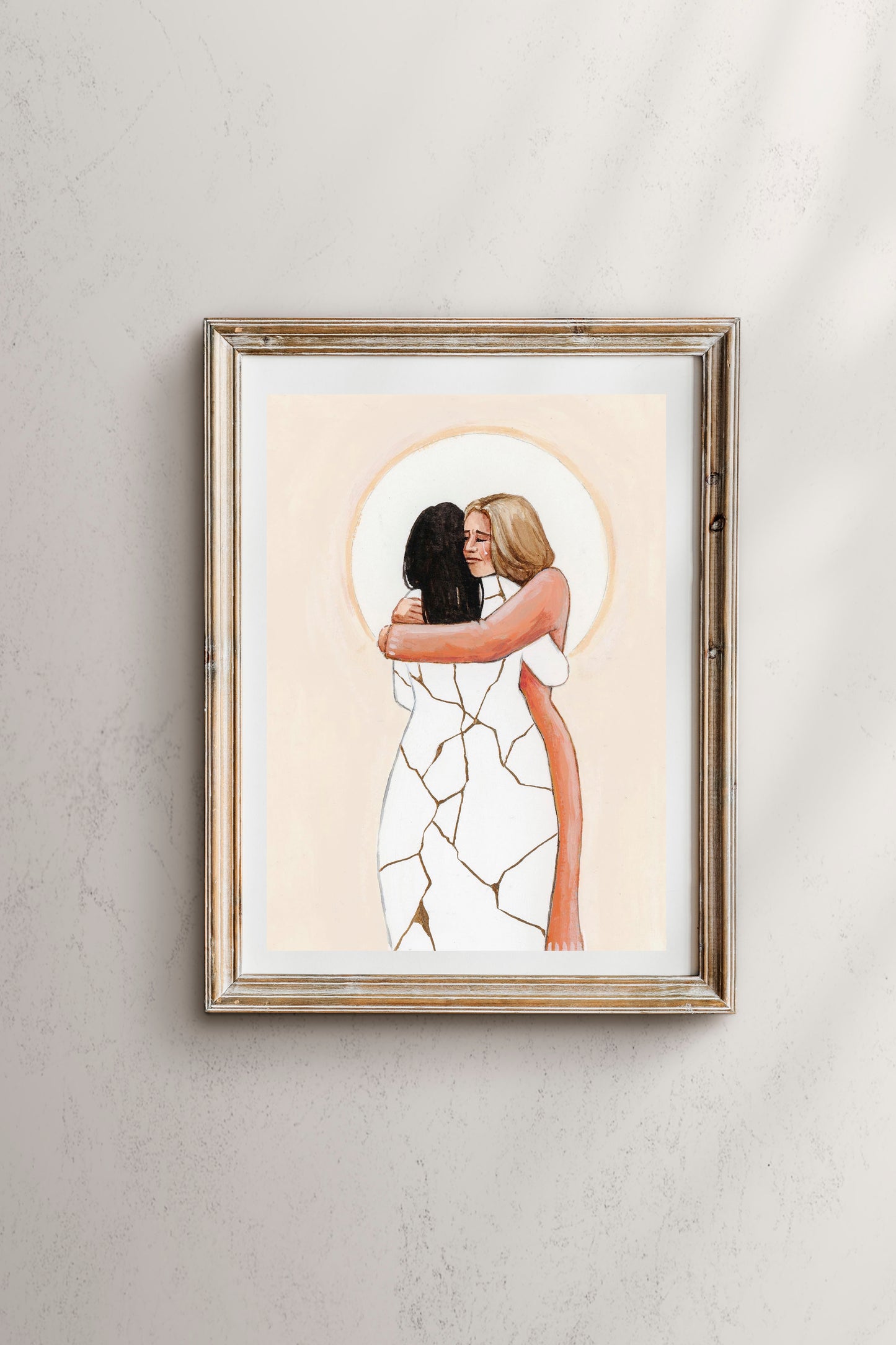 'Holding Each Other Together' print