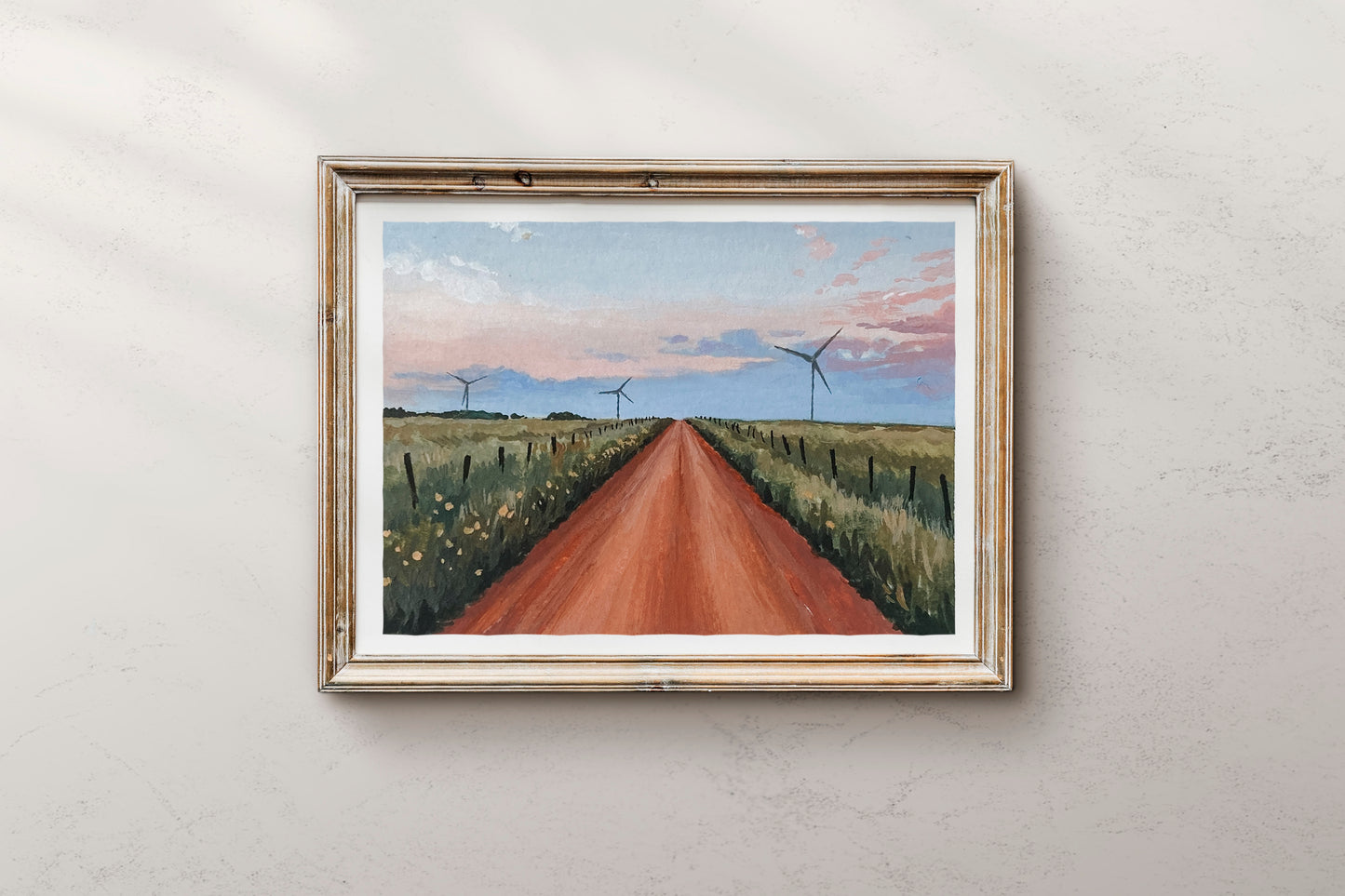 'I Heard You In The Wind' Print (Oklahoma)
