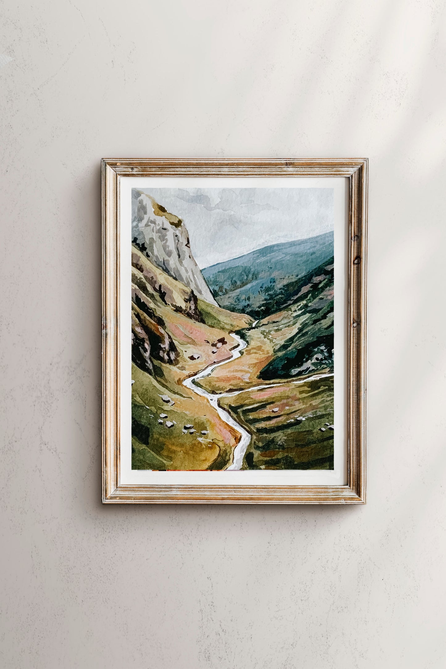 'My Heart Is In The Highlands' Print (Scottish Highlands)