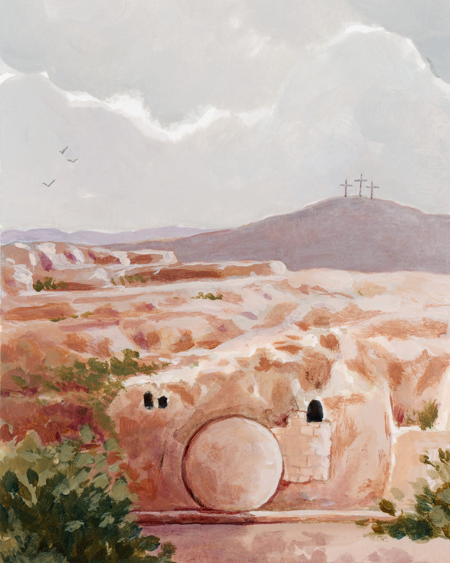 'Sunday Is Coming' Print