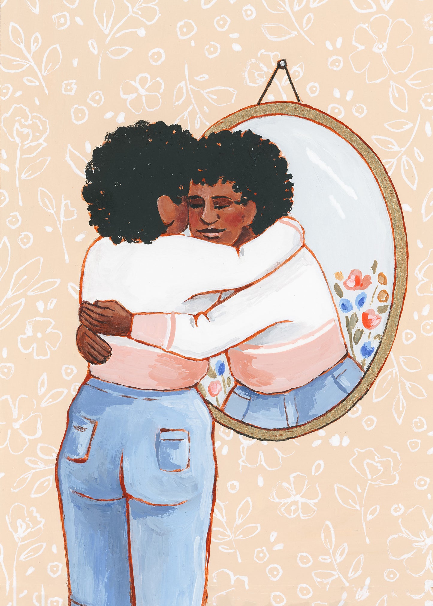 'Learning To Love Myself' Valentines Print