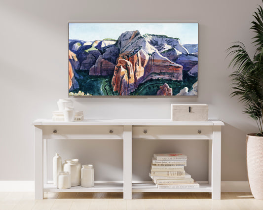 Zion National Park #1 - digital download for TV Frame