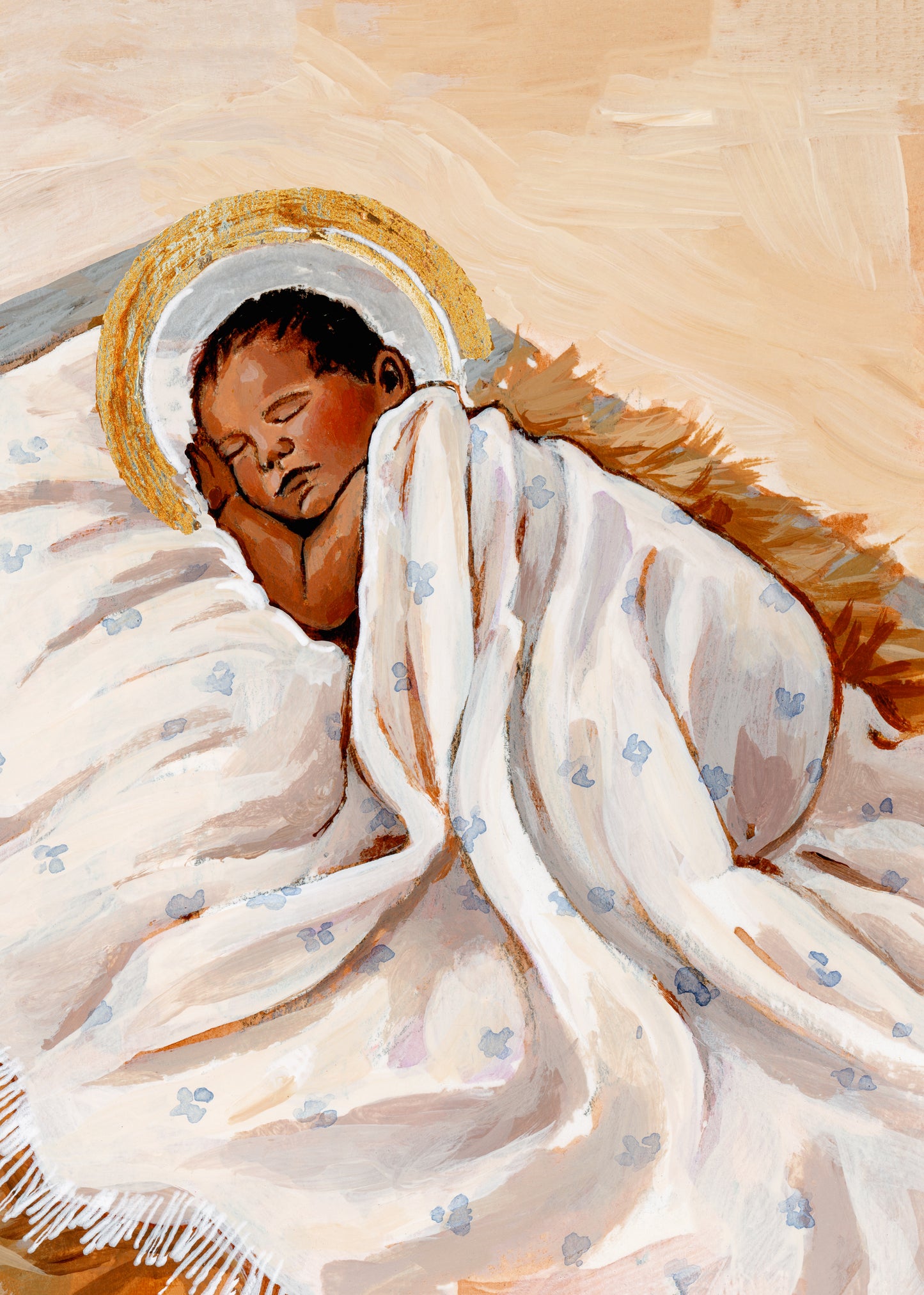 'Away In A Manger' Print