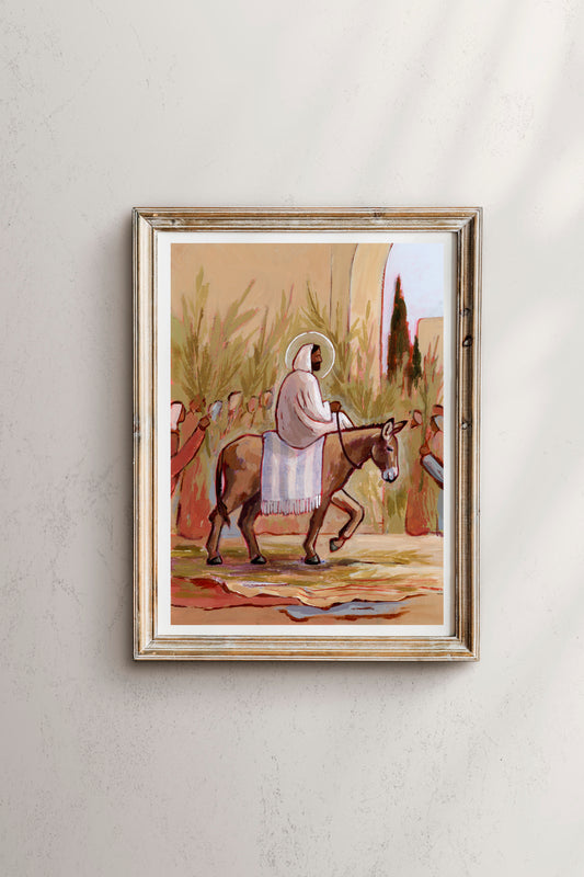 'A Triumphal Entry' Print