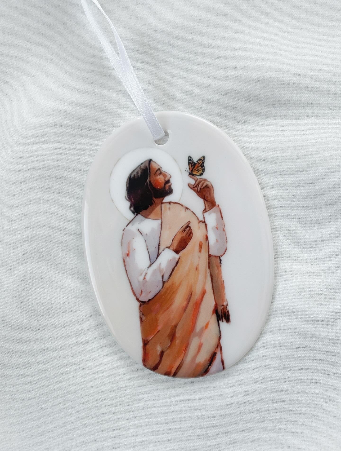 'A Heavenly Messenger' Porcelain Ornament