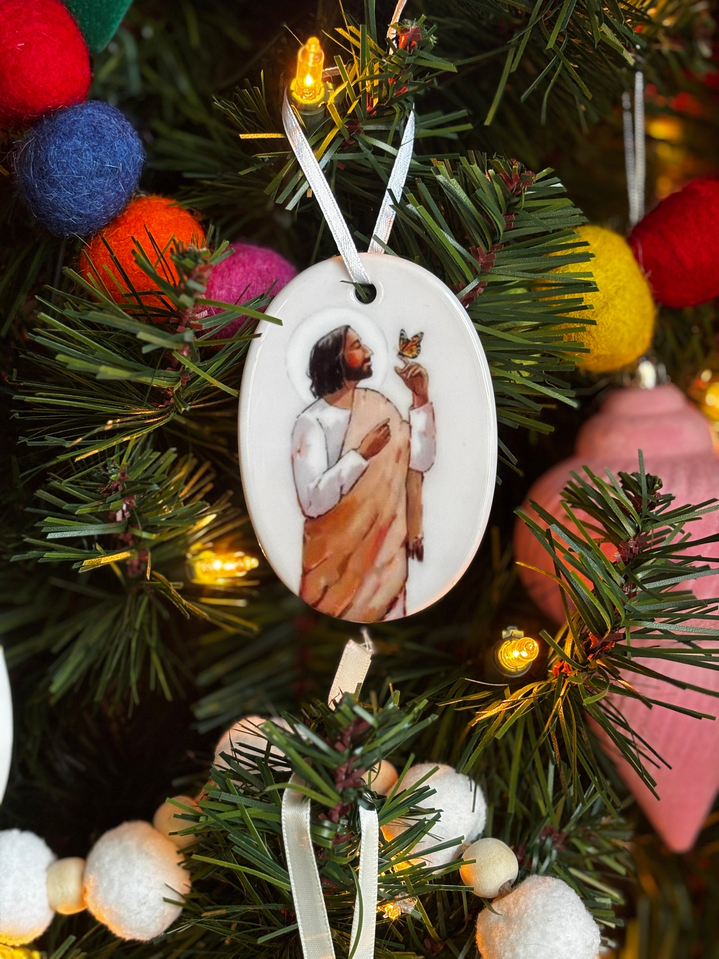 'A Heavenly Messenger' Porcelain Ornament *MISPRINT - PLEASE READ*