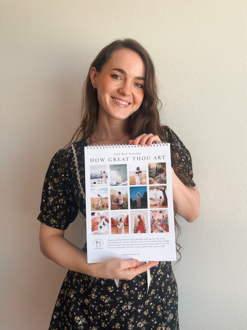 'How Great Thou Art' 2026 Religious Art Calendar