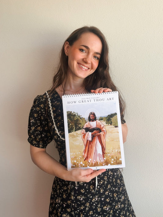 'How Great Thou Art' 2026 Religious Art Calendar