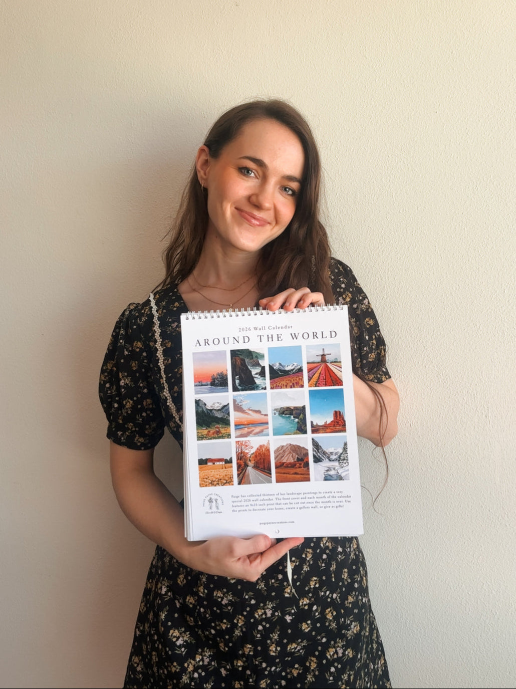 'Around The World' 2026 Landscape Art Calendar