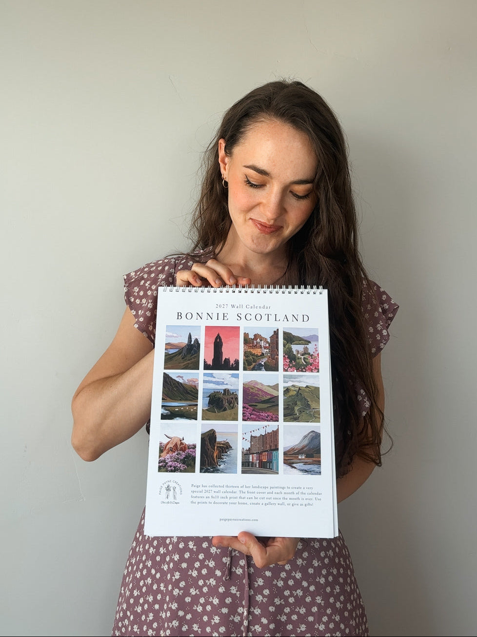 'Bonnie Scotland' 2027 calendar *PREORDER*