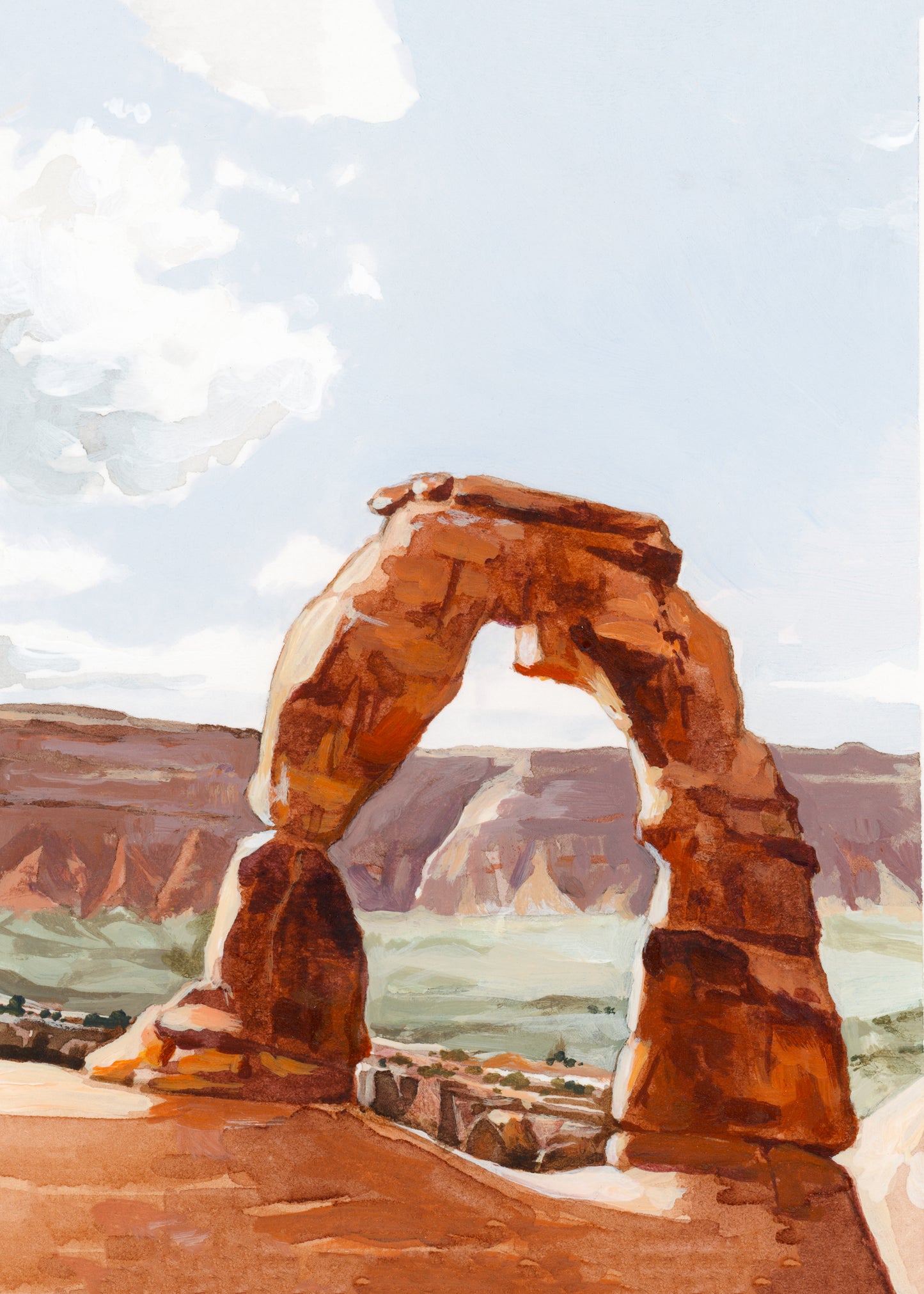 'A Delicate Beauty' (Arches National Park) Print