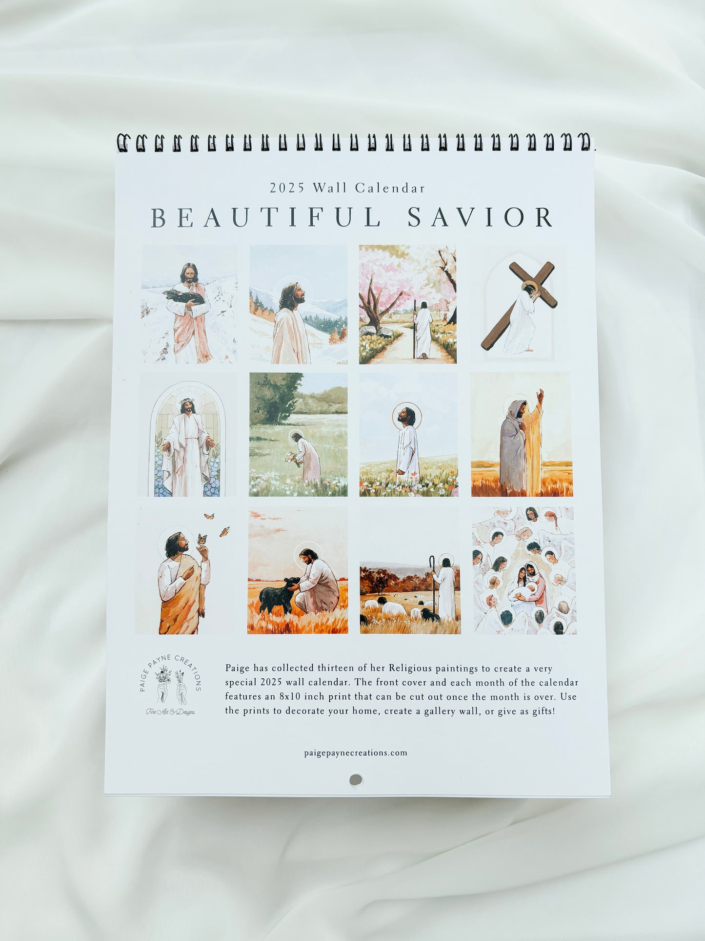 'Beautiful Savior' 2025 Religious Art Calendar