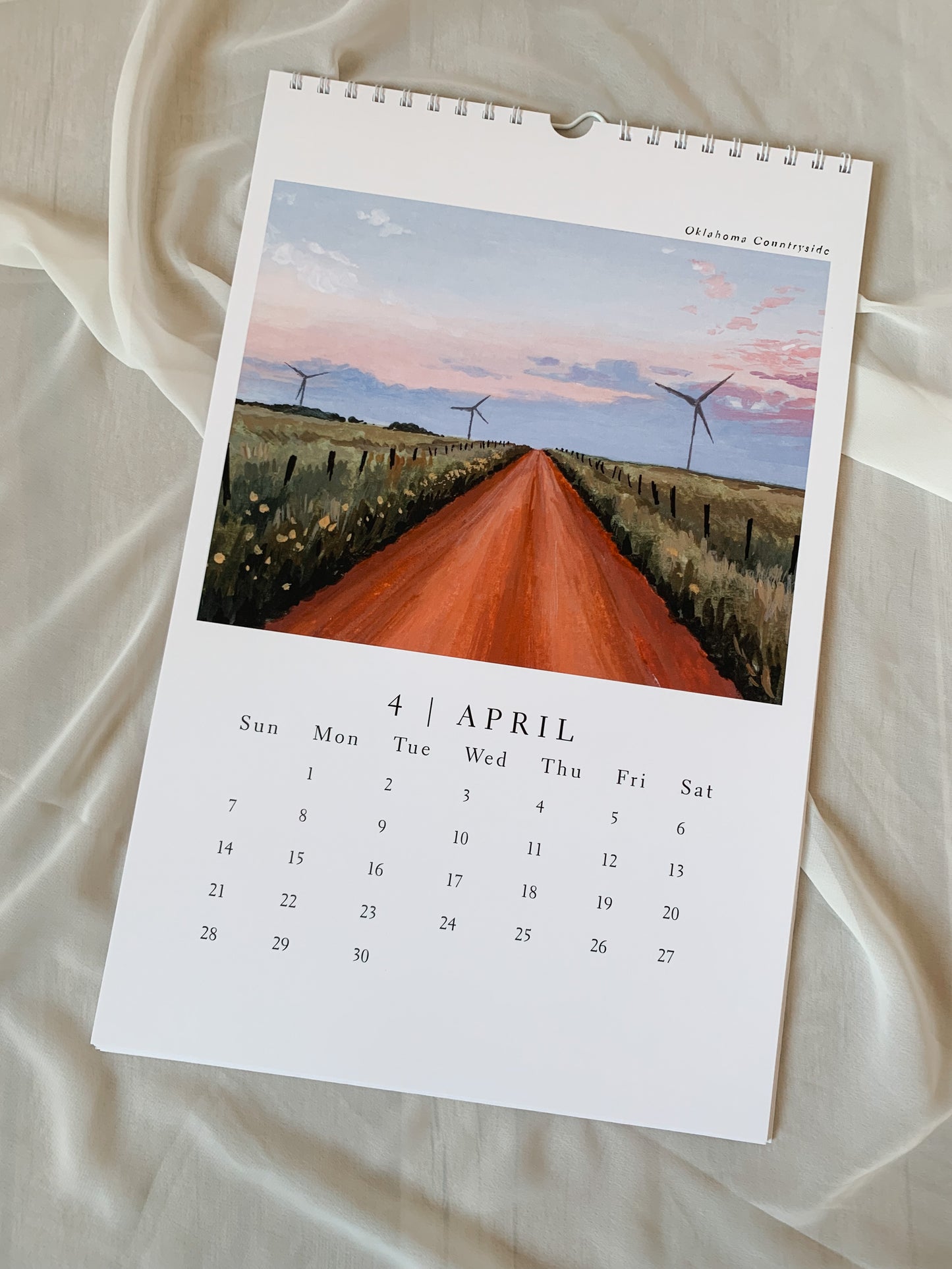 'Rivers And Roads' 2024 Art Calendar (LOW STOCK)