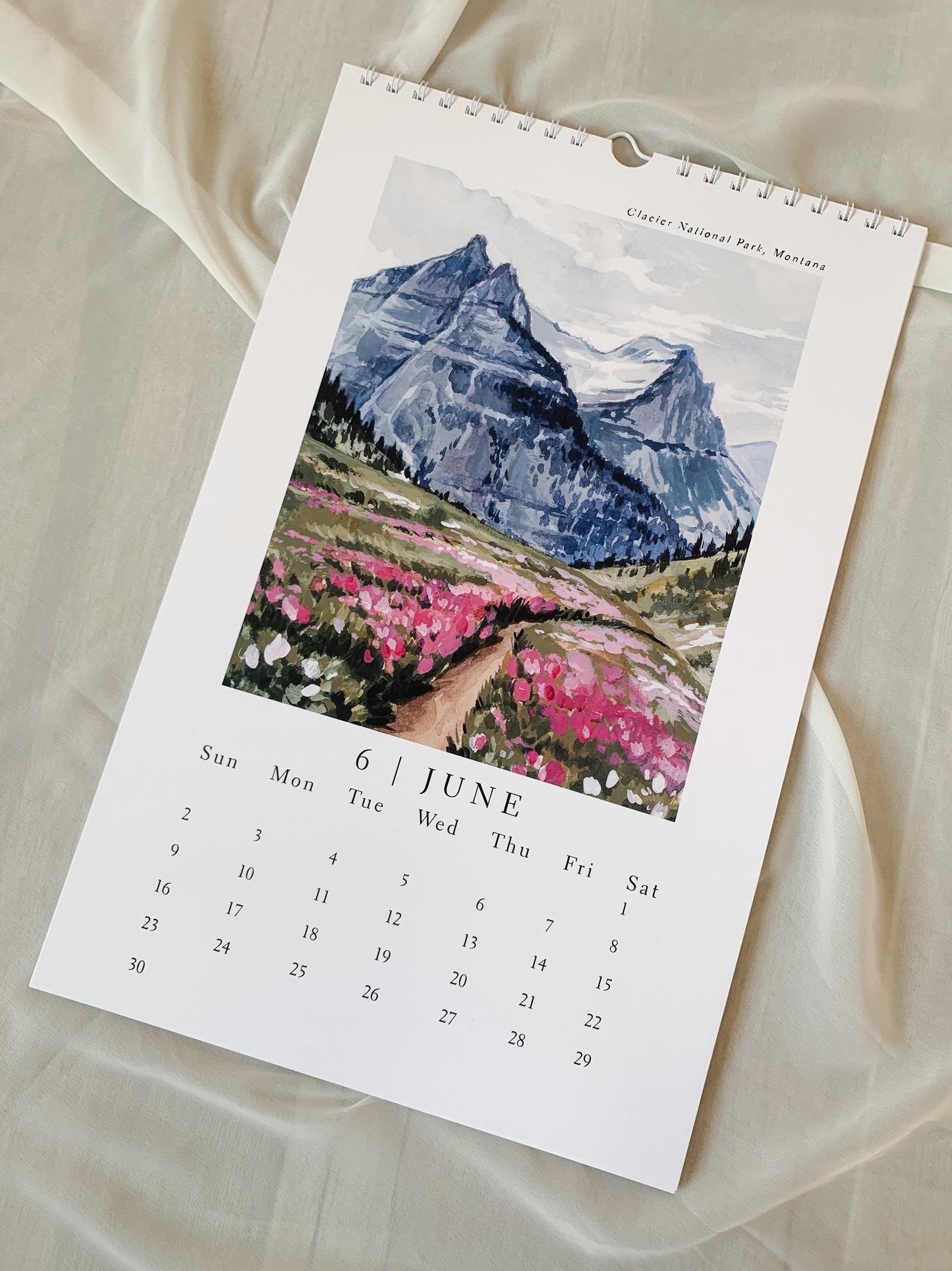 'Rivers And Roads' 2024 Art Calendar (LOW STOCK)