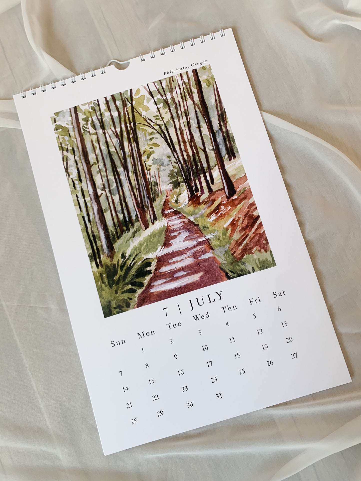 'Rivers And Roads' 2024 Art Calendar (LOW STOCK)