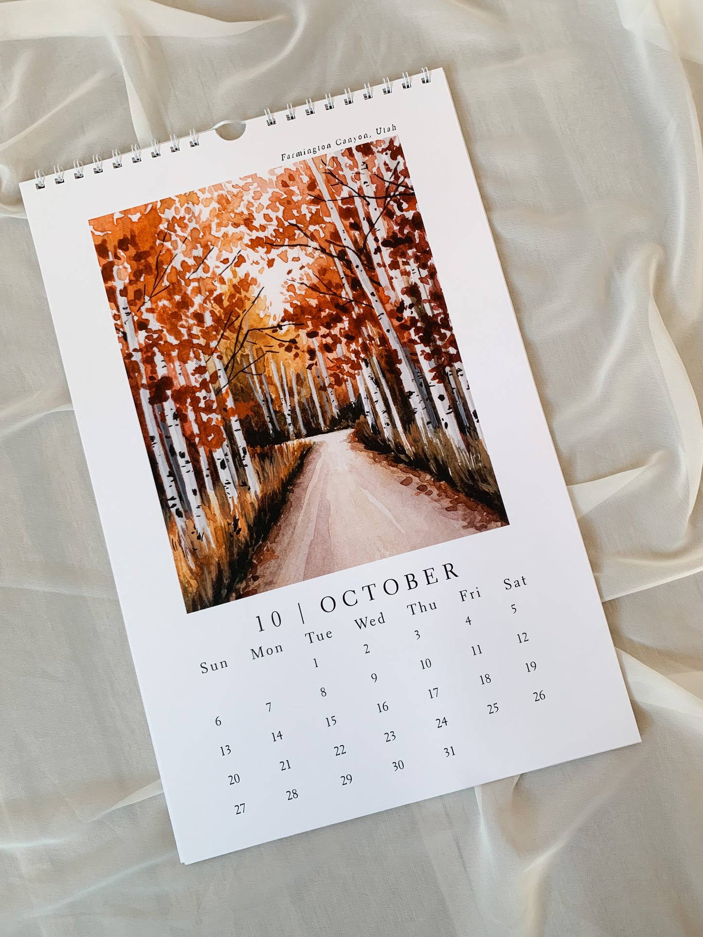 'Rivers And Roads' 2024 Art Calendar (LOW STOCK)