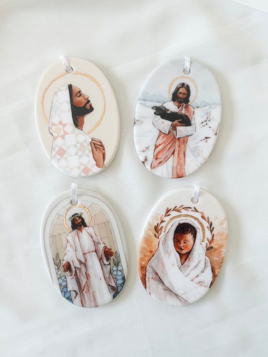 Christ Ornament Set (set of 4)