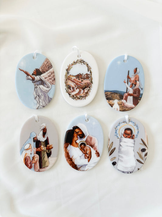 Nativity Ornament Set (set of 6)