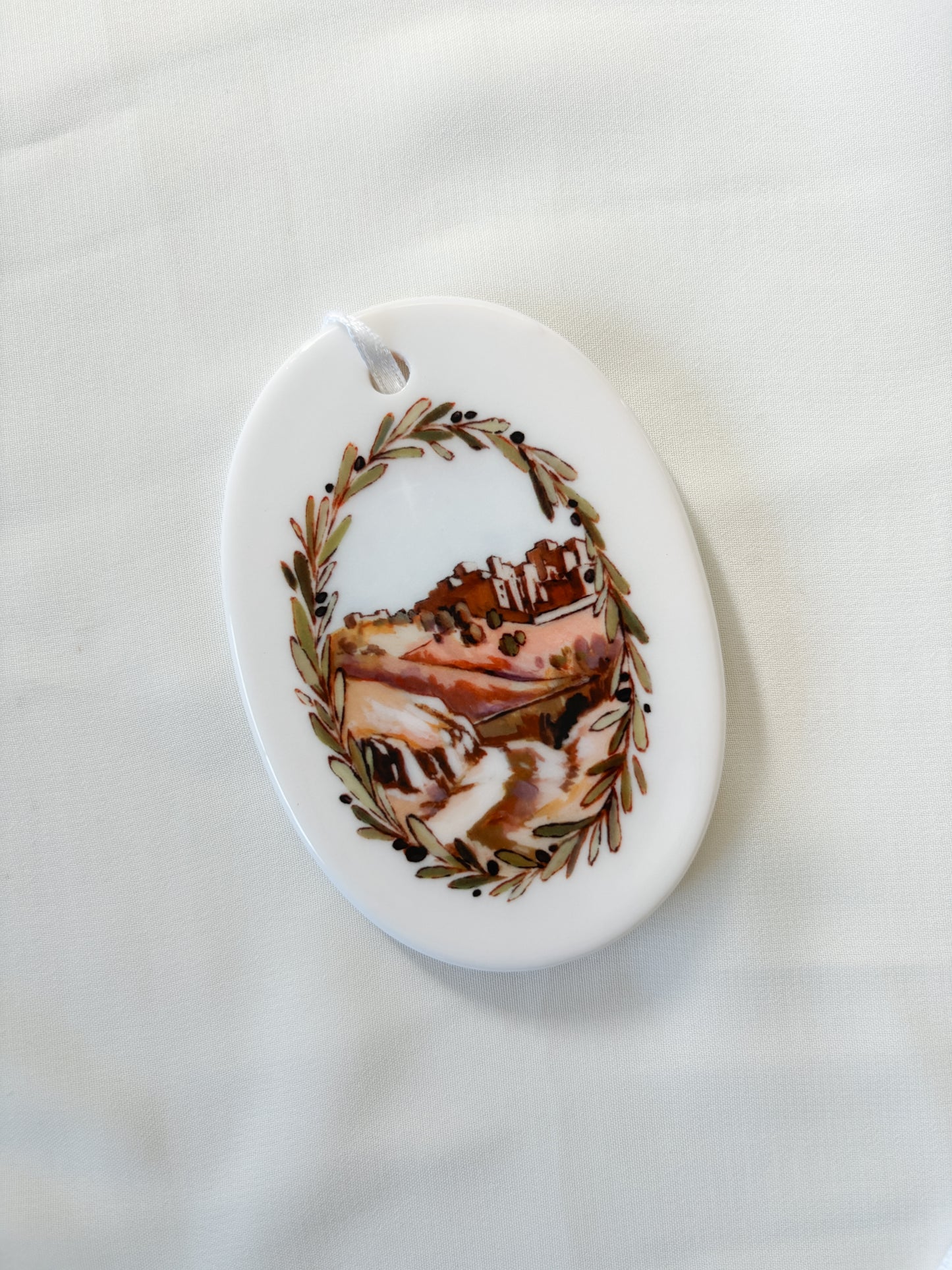 'It Came Upon A Midnight Clear' Porcelain Ornament