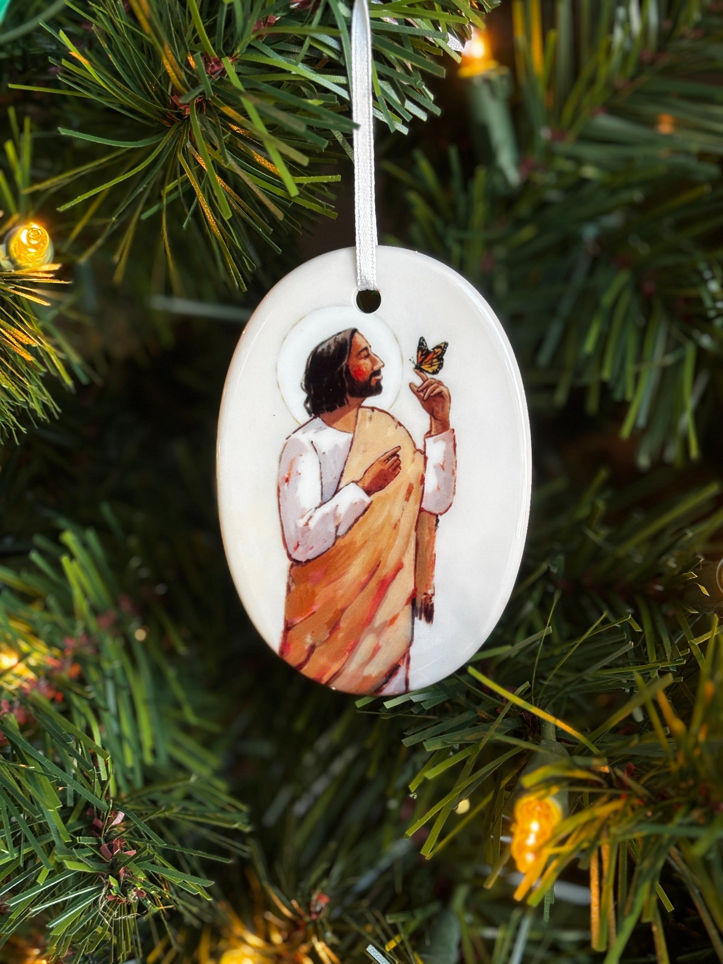 'A Heavenly Messenger' Porcelain Ornament