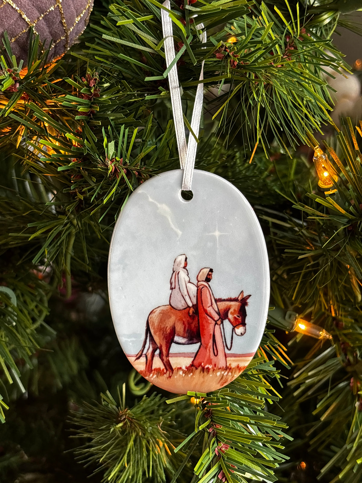 'A Sacred Journey' Porcelain Ornament