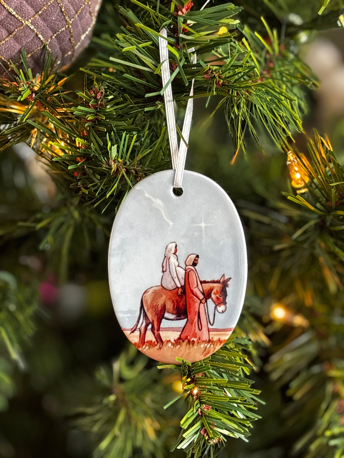 'A Sacred Journey' Porcelain Ornament