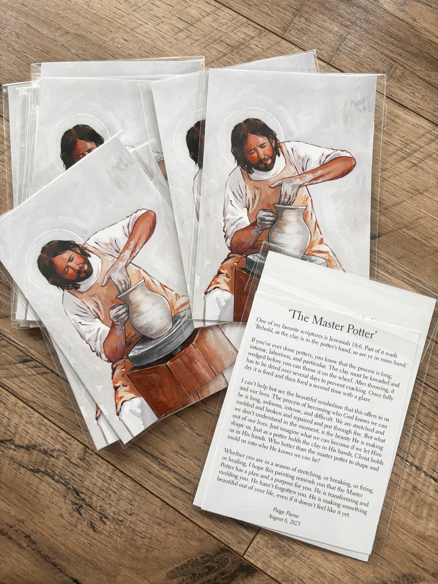 4x6" Bulk Print Set - The Master Potter (set of 11)