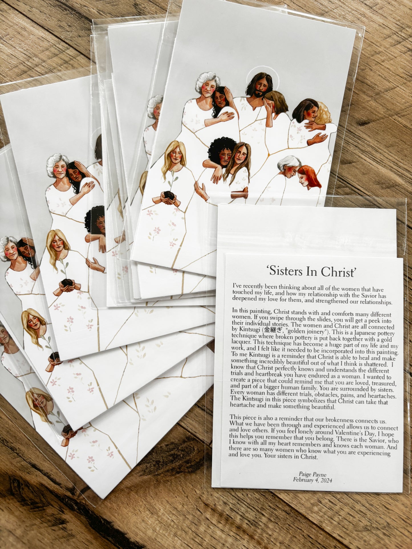 4x6" Bulk Print Set - Sisters In Christ (set of 10)