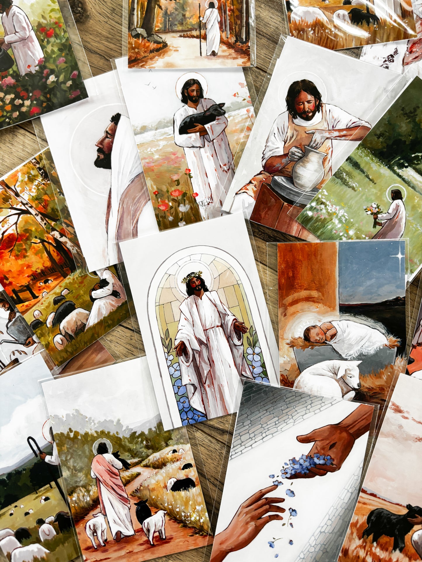 4x6" Religious Print Grab Bag (set of 20)