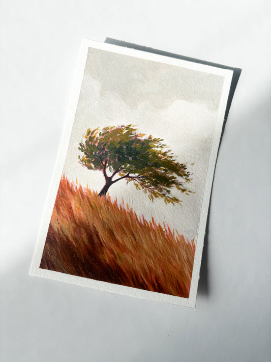 'And Yet, They Persisted' 4x6 inch original painting