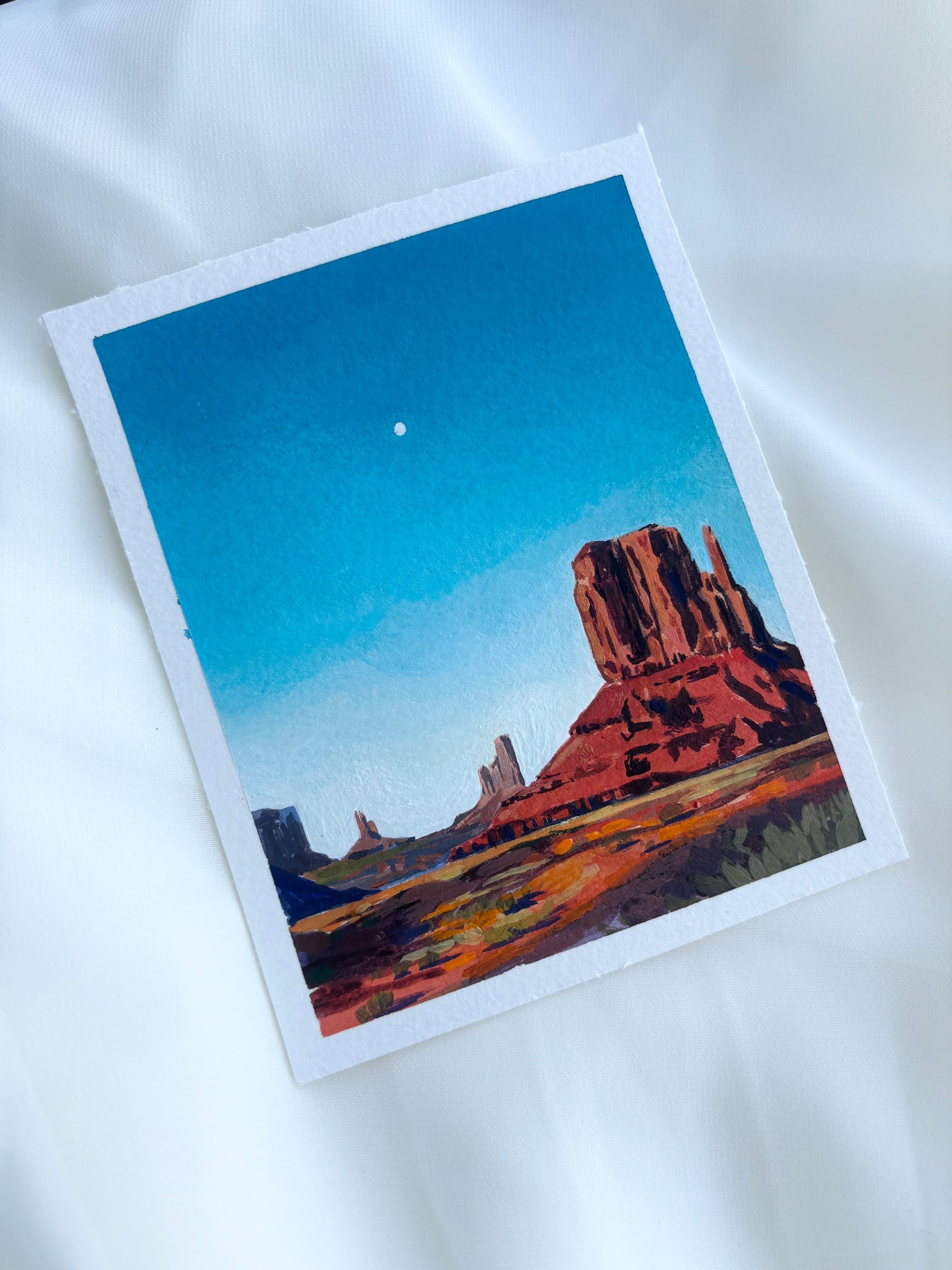 Monument Valley 4x5 original painting