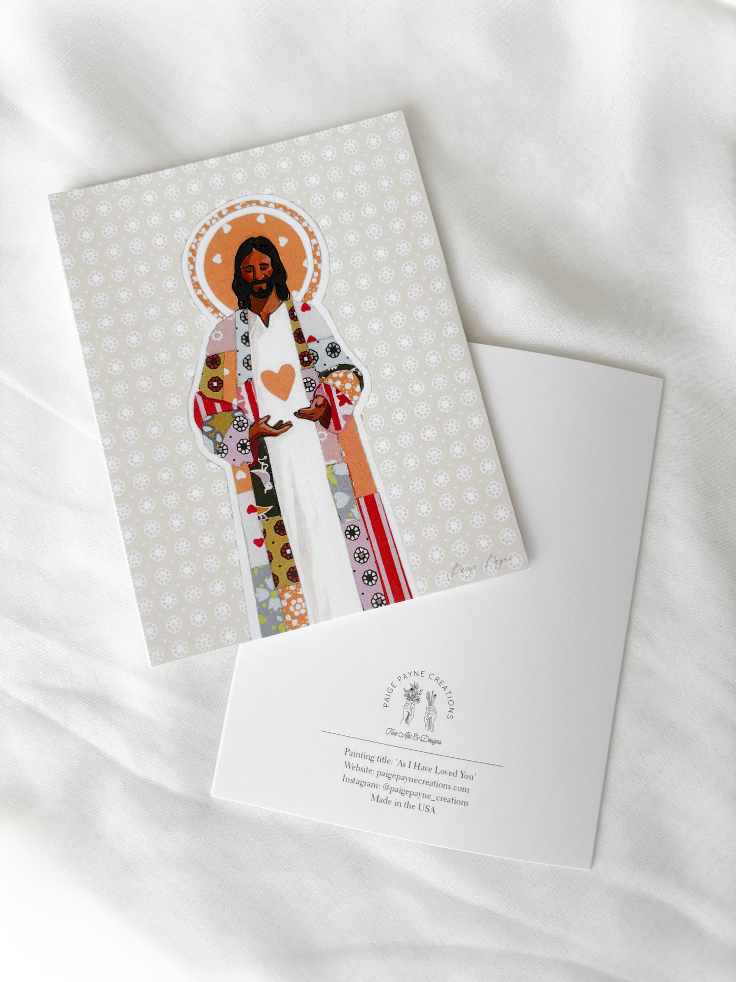 'As I Have Loved You' greeting card