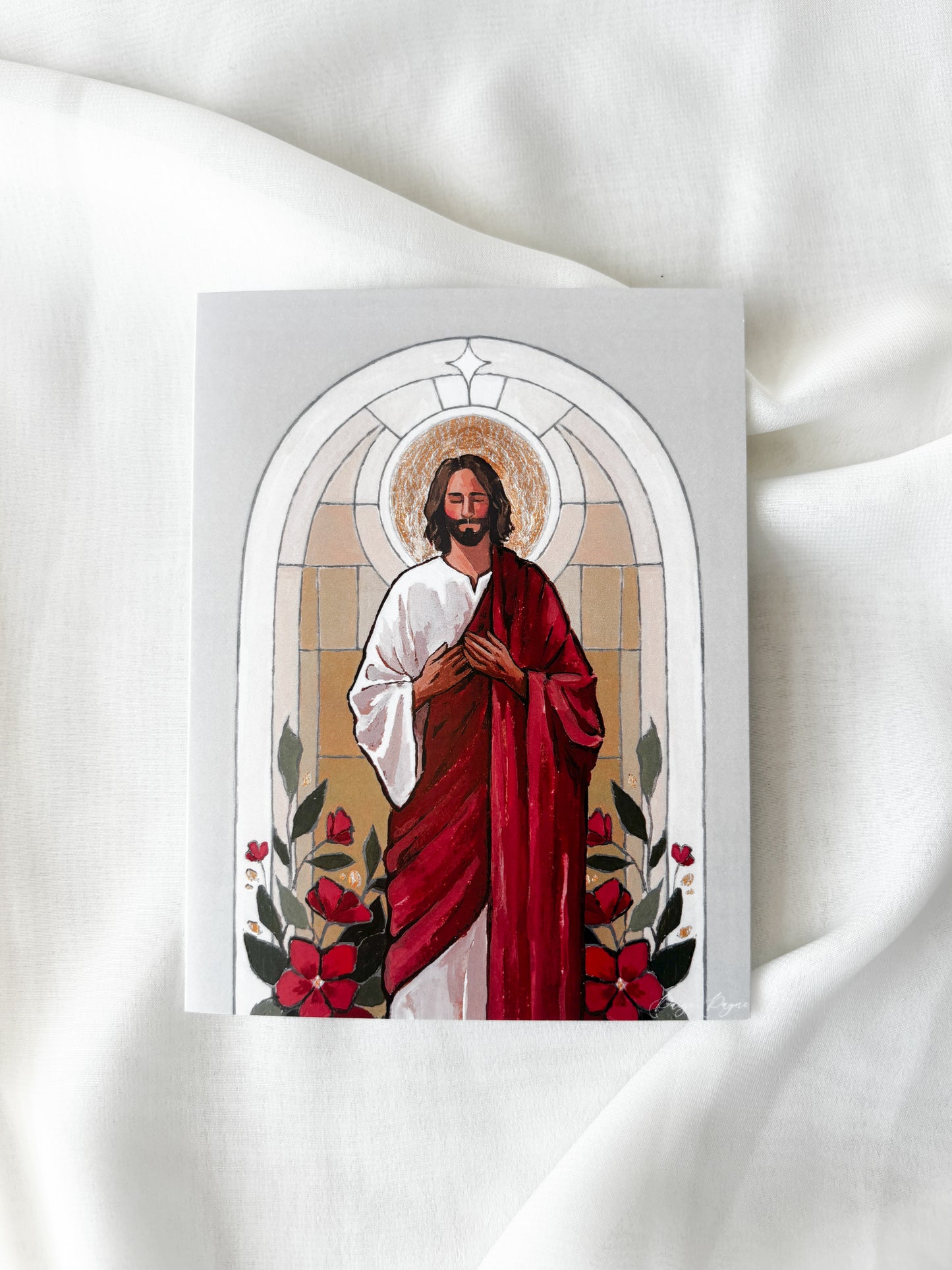 'O Come, O Come, Emmanuel' greeting card