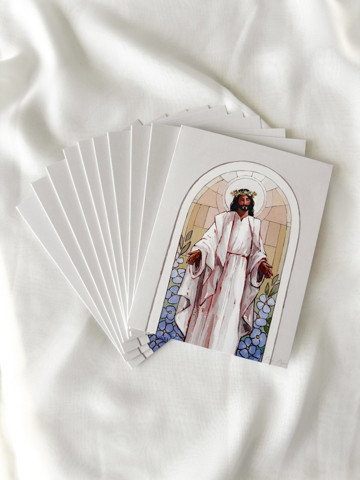 'Beautiful Savior' greeting card