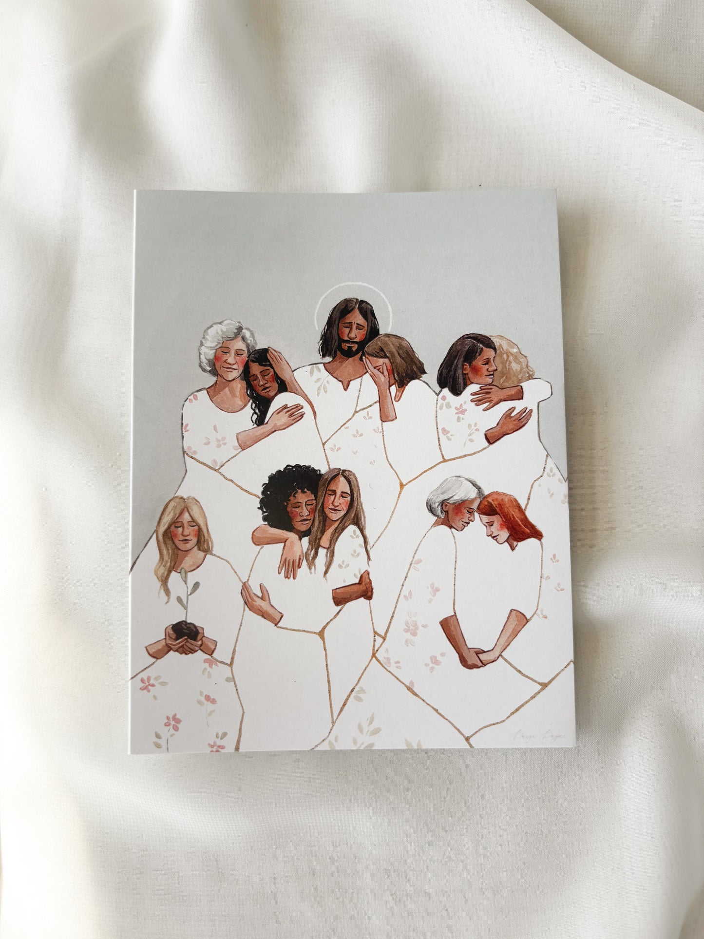 'Sisters In Christ' greeting card