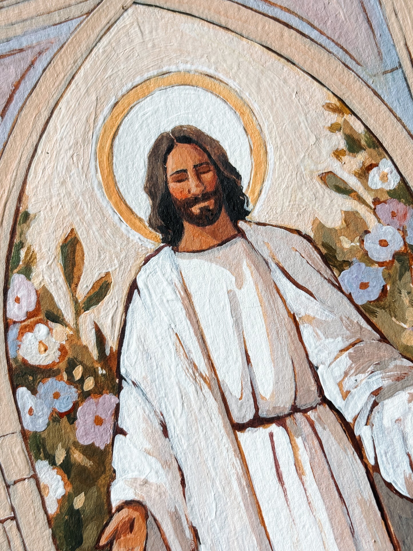 'The Great I Am' 5x7 inch original painting
