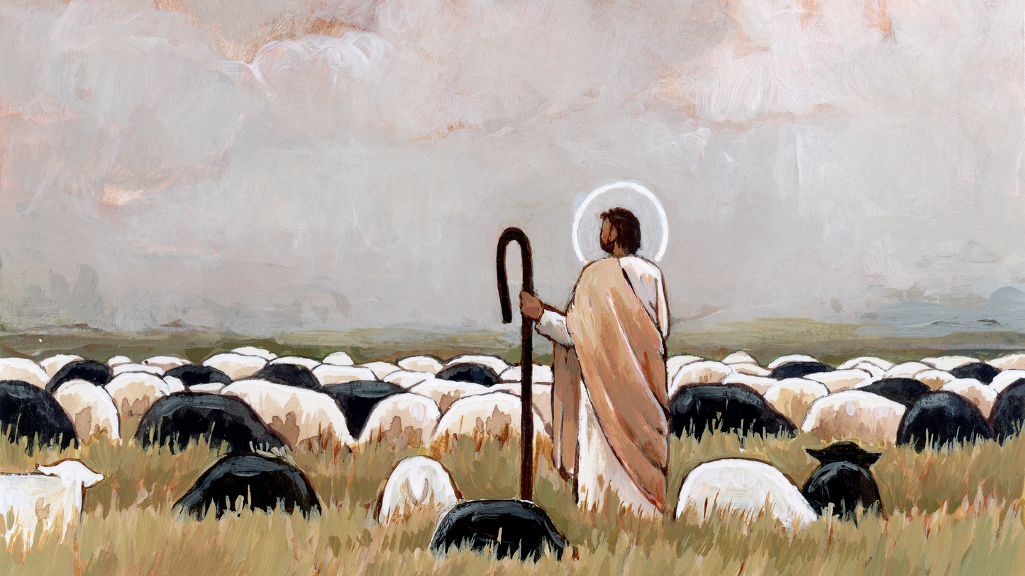 Our Steadfast Shepherd- digital download for TV Frame