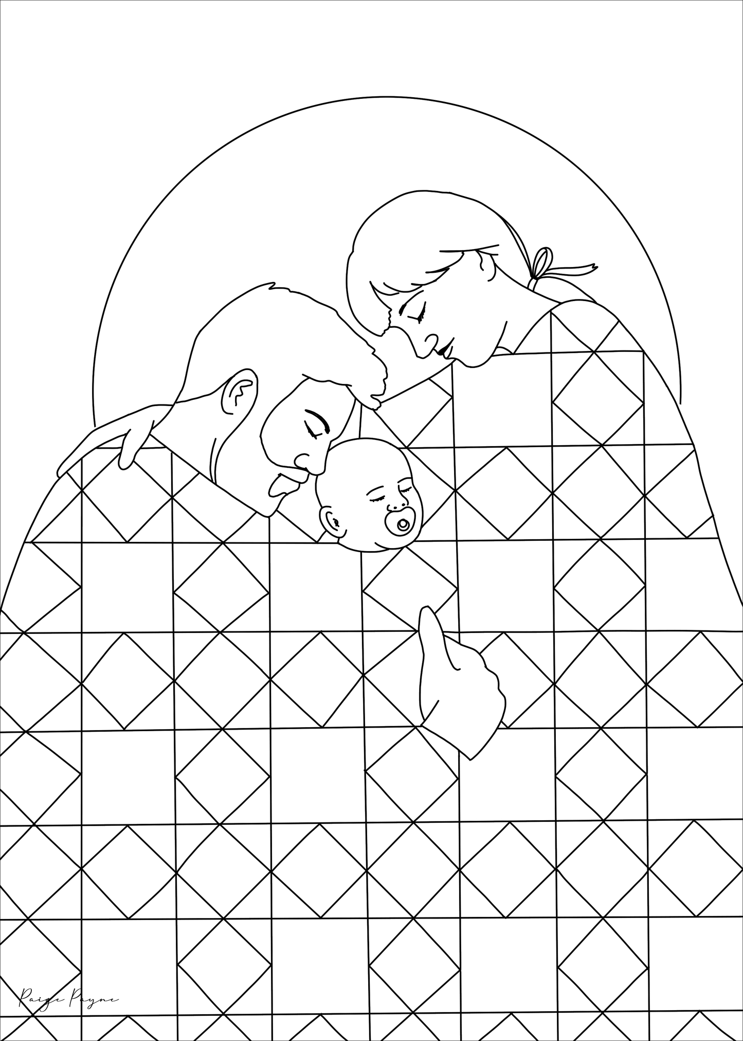 FREE Father's Day Card (set of 4 coloring pages) 5x7 Digital Download