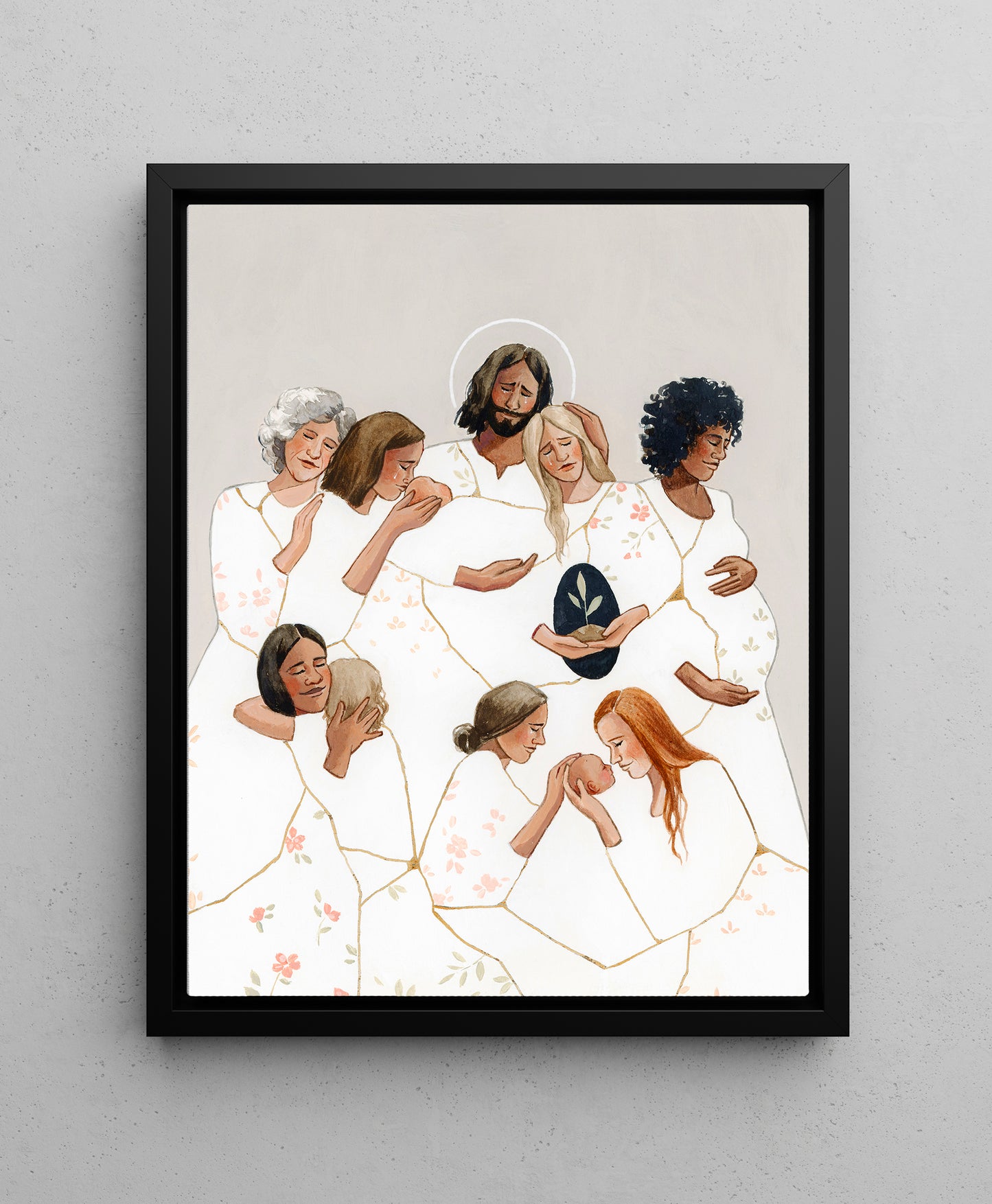 'He Remembers All The Mothers' Canvas Print