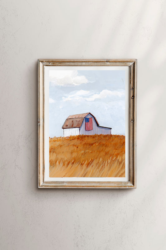 'Amber Waves Of Grain' Print