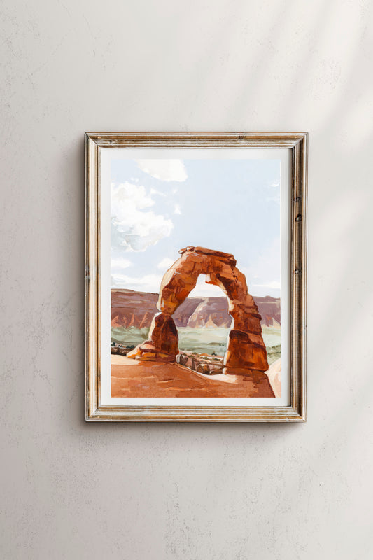 'A Delicate Beauty' (Arches National Park) Print